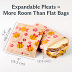 Recyclable Paper Sandwich Bags 50ct