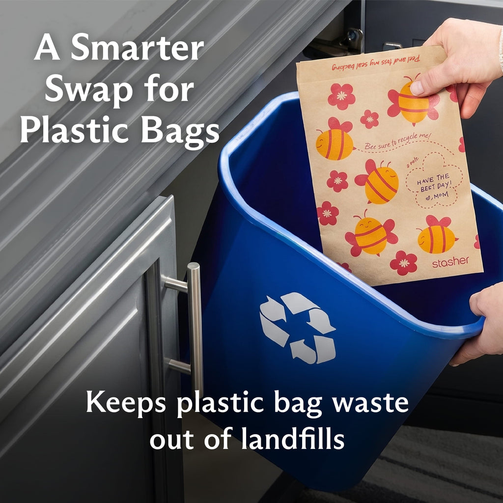 Recyclable Paper Bags 8-Pack 400ct