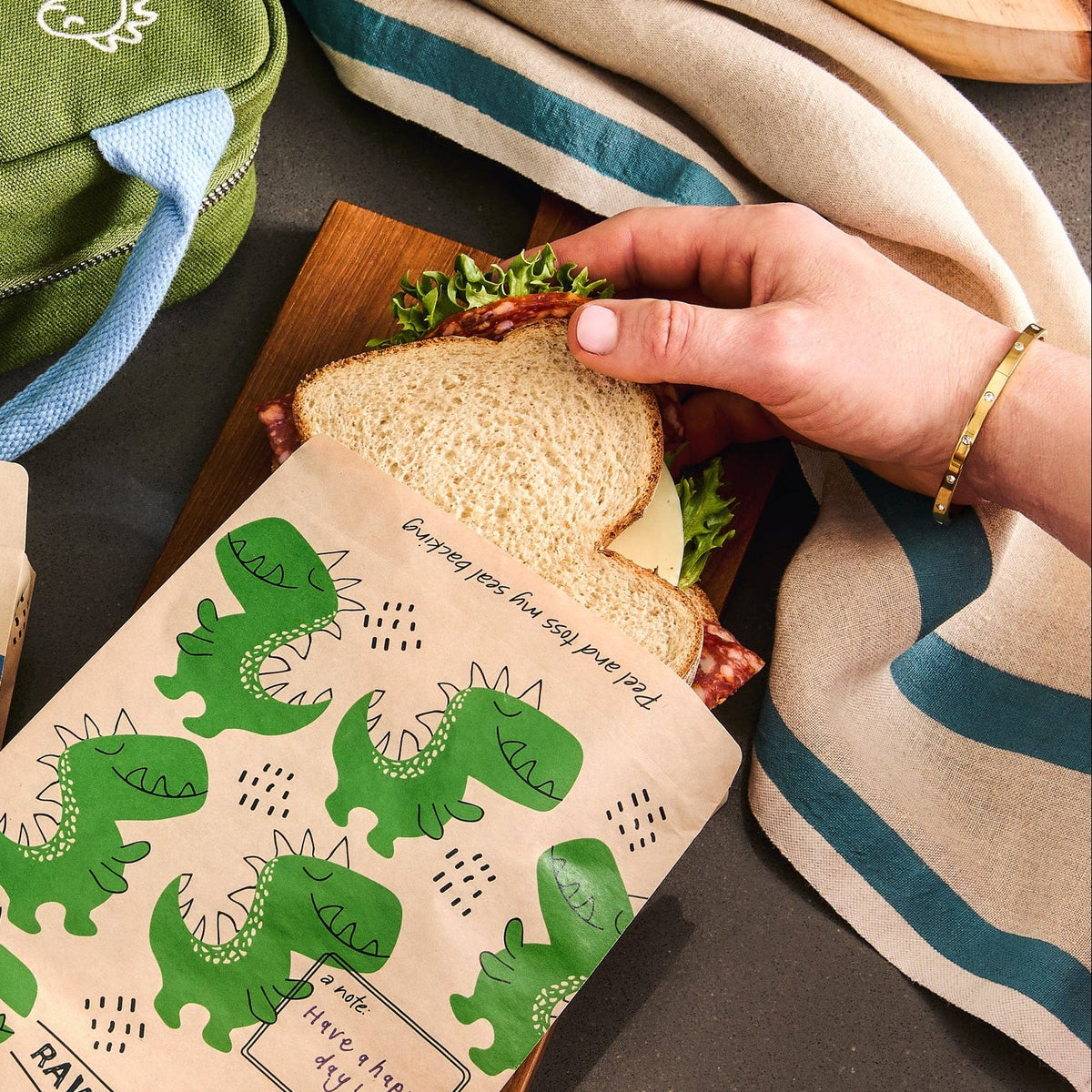 Recyclable Paper Bags 4-Pack 200ct
