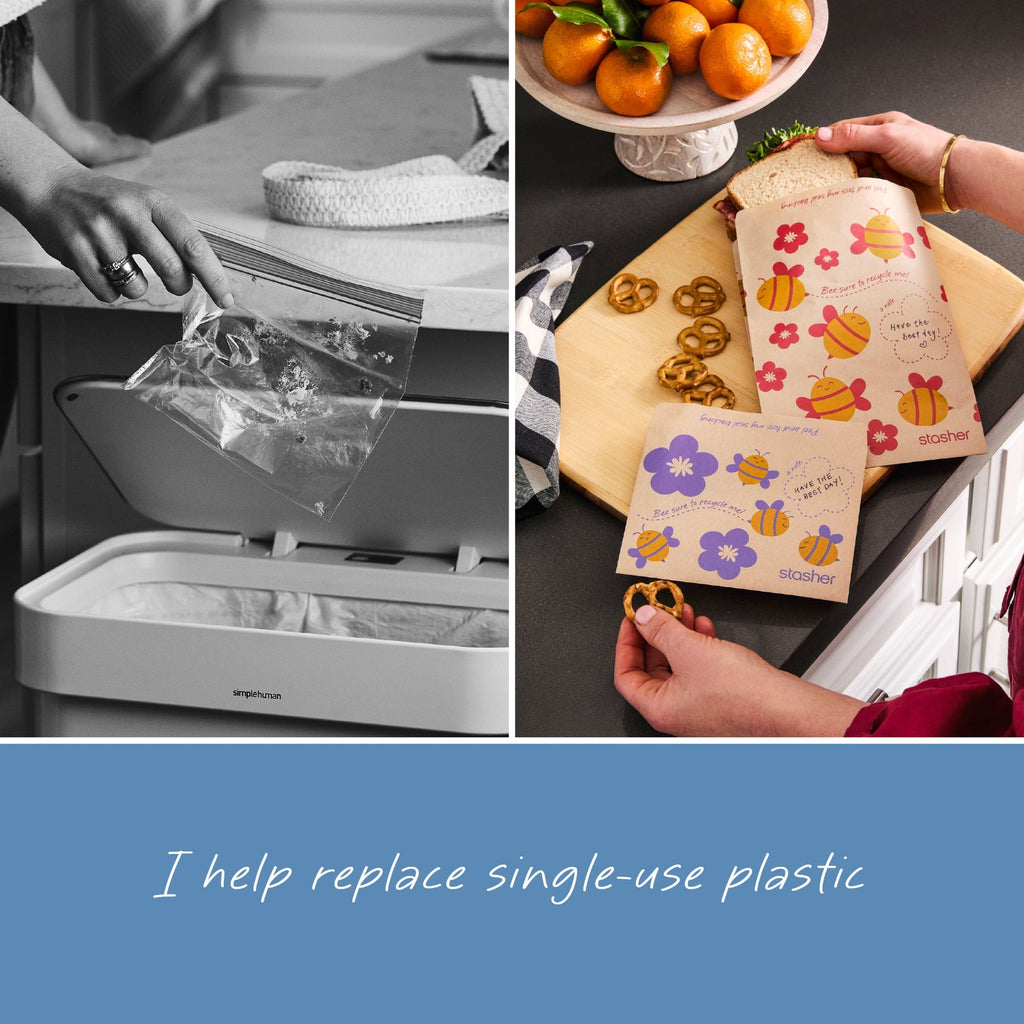 Recyclable Paper Snack Bags 50ct
