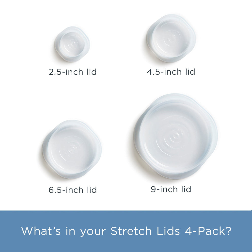 Circle Stretch Lids 4-Pack