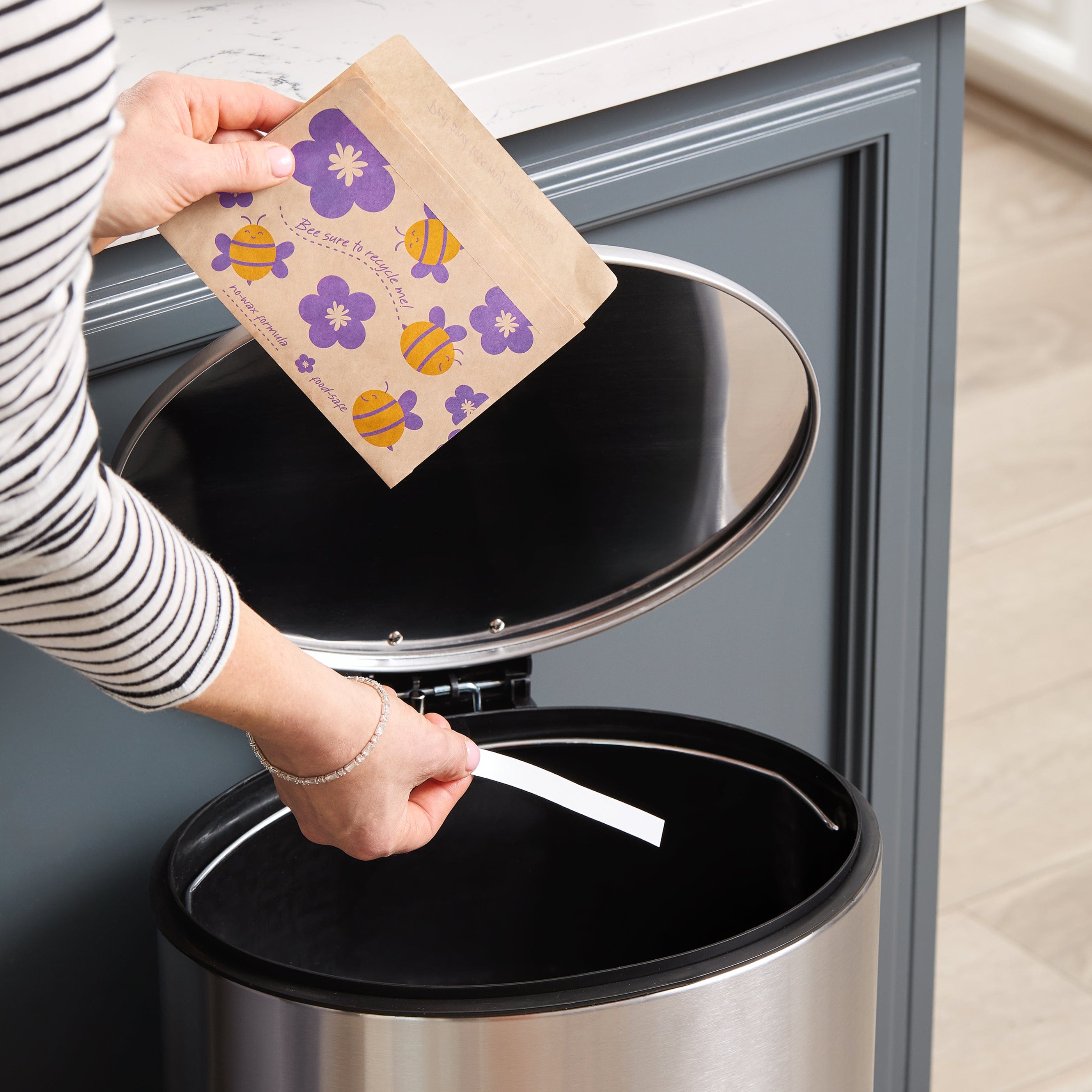 Recyclable Paper Snack Bags 50ct