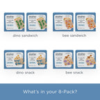 Recyclable Paper Bags 8-Pack 400ct