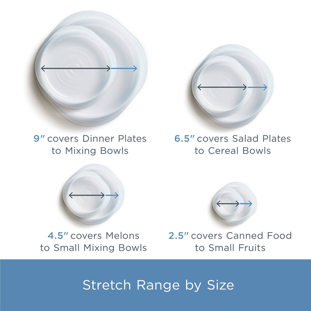 Circle Stretch Lids 4-Pack