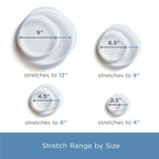 Circle Stretch Lids 4-Pack